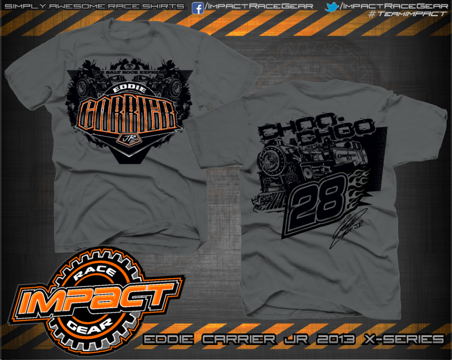 Eddie Carrier Jr X-Series 2013 Dirt Late Model Shirts