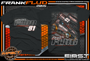 Frank Flud Outlaw Winged Sprint Car 2015 - Sprint Car Shirts