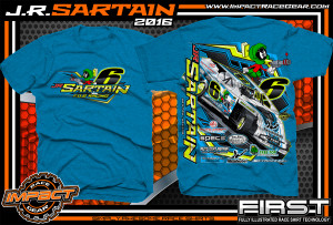 JR Sartain USMTS Modified Race Shirt 2016 HSapphire