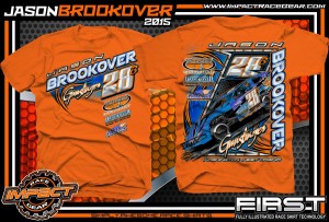 Jason Brookover Dirt Modified Racing Shirt 2015