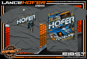 Lance Hofer Dirt Late Model Shirts 2015