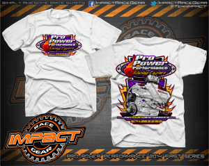 Pro Power Performance FIRST Series Dirt Late Model Racing T-shirt