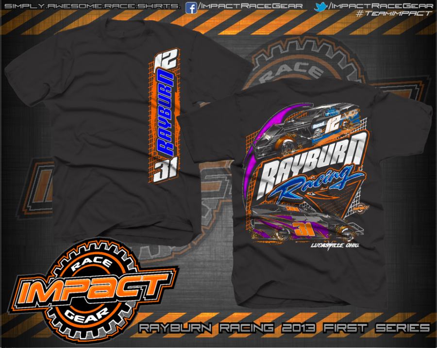 Rayburn Racing FIRST Series 2013 Dirt Modified Shirts