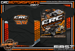 Cory Crapser USMTS Modified Dirt Track Racing T-Shirts Michael Truscott USRA B-Mod Dirt Track Racing T-Shirts