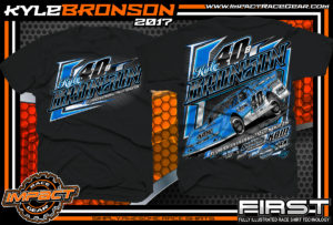 Kyle Bronson Florida Dirt Late Model Dirt Track Racing Shirt