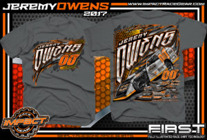 Jeremy Owens DirtTrack Modified Racing T-Shirt