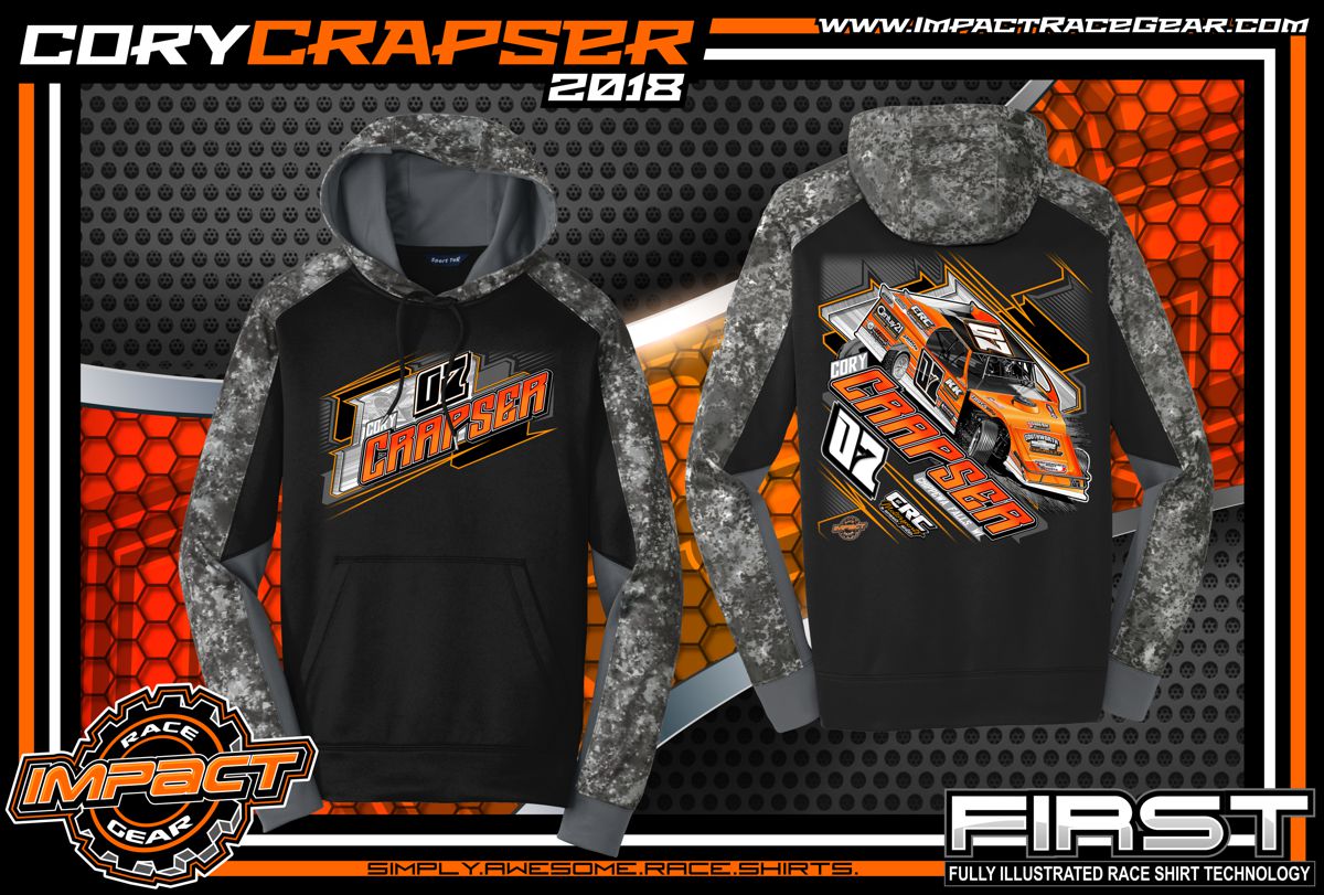 Cory Crapser Wisconsin USMTS Dirt Track Modified Racing Shirts Hoodie ...