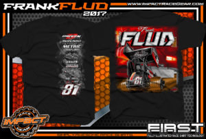 Frank Flud Tulsa Shootout Chili Bowl Oklahoma Sprint Car Racing Shirt