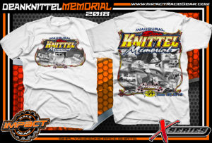 Dirt Track Racing Event Shirt Atomic Speedway Ohio Sprint Car Racing Shirts Dean Knittel Memorial Shirts