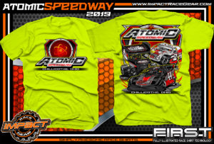 Atomic-Speedway-Dirt-Track-Racing-Track-Souvenir-Shirt-Safety-Yellow