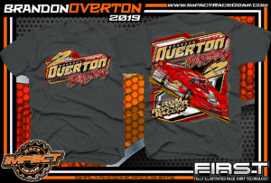 Brandon-Overton-Rum-Runner-Racing-T-Shirts-Joey-Coulter-Hillbilly-100-Winner-World-of-Outlaws-Dirt-Late-Model-Series-Lucas-Oil-Dirt-Late-Model-Series-Shirts-Dark-Heather