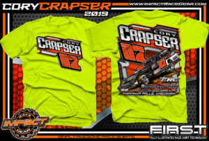 Cory-Crapser-USMTS-Modified-Racing-T-Shirts-Wisconsin-Safety-Yellow