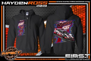Hayden-Ross-Ross-Racing-Dirt-Late-Model-Rocket-Chassis-Lucas-Oil-Racing-Hoodie-Hooded-Sweatshirt-Oklahoma-Black