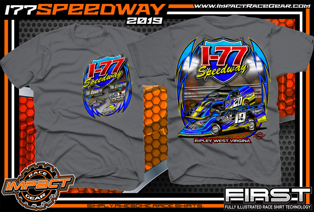 I-77-Speedway-Racing-TShirts-Ripley-West-Virginia-Racetrack-Shirts ...