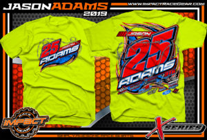 Jason-Adams-Modified-Race-Car-Shirts-Dirt-Racing-T-Shirts-Ohio-Safety-Yellow