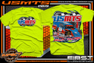 United-States-Modifed-Touring-Series-Racing-Tshirts-Dirt-Racing-Shirts-USMTS-Rolling-Thunder