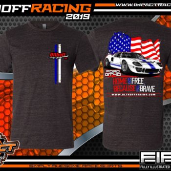 Olthoff Racing North Carolina Ford GT40 Racing Shirts Bella+Canvas