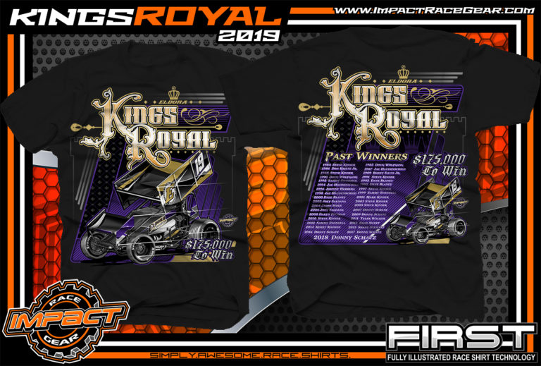 Tony Stewart's Eldora Speedway Kings Royal World of Outlaws Sprint Car