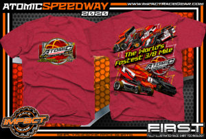 Atomic-Speedway-World-of-Outlaws-Sprint-Cars-Ohio-Dirt-Track-Racing-Shirts-Heather-Red