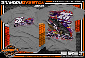 Brandon-Overton-Lucas-Oil-Late-Model-Dirt-Dirt-Racing-T-Shirt-Heather-Graphite