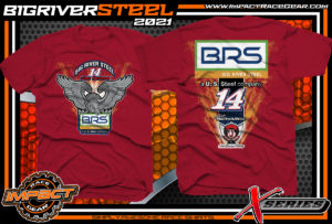 Josh-Richards-Kid-Rocket-Shinnston-West-Virginia-Dirt-Late-Model-Racing-T-Shirt-Cardinal