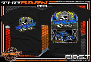 The-Barn-World-Famous-RC-Raceway-Ohio-Fifth-Scale-Dirt-Track-Racing-Shirt-Black