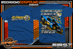 Dog-Pound-Super-Dirt-car-Big-Block-Modified-Racing-T-Shirts