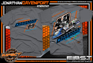 Jonathan-Davenport-World-of-Outlaws-Late-Model-Dirt-Series-Racing-T-Shirts