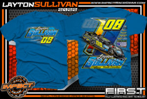 Layton-Sullivan-Dirt-Late-Model-Racing-T-Shirt-South-Carolina